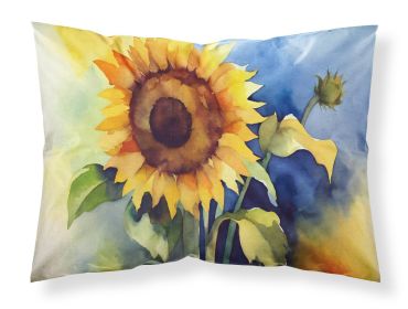 Sunflowers in Watercolor Standard Pillowcase Lightweight Super Soft Easy Care Decorative Artwork Pillowcase, Standard