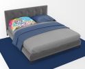 NEW Hippie Animal White Tiger Standard Pillowcase Lightweight Super Soft Easy Care Decorative Artwork Pillowcase, Standard