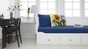 Sunflowers in Watercolor Standard Pillowcase Lightweight Super Soft Easy Care Decorative Artwork Pillowcase, Standard