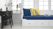 Summer Sunflowers Blue Pit Bull Terrier Standard Pillowcase Lightweight Super Soft Easy Care Decorative Artwork Pillowcase, Standard