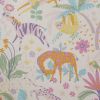 Floral Reversible Cotton Duvet Cover Set with Throw Pillow