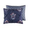 3 Piece Pintuck Duvet Cover Set
