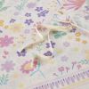 Floral Reversible Cotton Duvet Cover Set with Throw Pillow