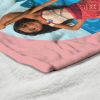 Disney Moana 2 Powerful Stance Silk Touch Sherpa Throw Blanket 50X60 Inches
