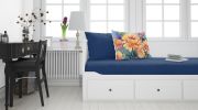 Chrysanthemums in Watercolor Standard Pillowcase Lightweight Super Soft Easy Care Decorative Artwork Pillowcase, Standard