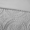 Embroidered Medallion Faux Fur Ultra Plush Comforter Mini Set