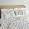 Cotton Printed Duvet Cover Set with Chenille