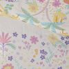 Floral Reversible Cotton Duvet Cover Set with Throw Pillow