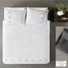 3 Piece Cotton Waffle Weave Duvet Cover Set
