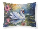Swan Standard Pillowcase Lightweight Super Soft Easy Care Decorative Artwork Pillowcase, Standard
