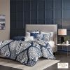 6 Piece Printed Duvet Cover Set